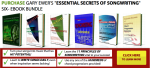 Purchase “The Essential Secrets of Songwriting” Ebook Bundle